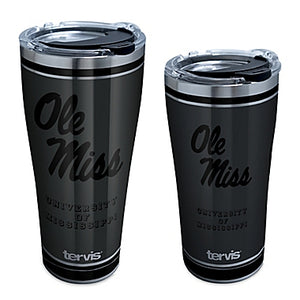 Tervis Ole Miss - Stainless Steel Blackout