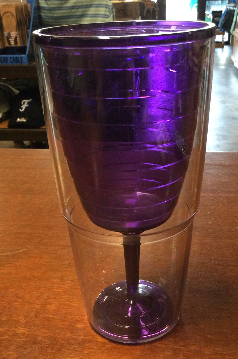 Tervis Clear & Colors Goblet - Elderberry Wild