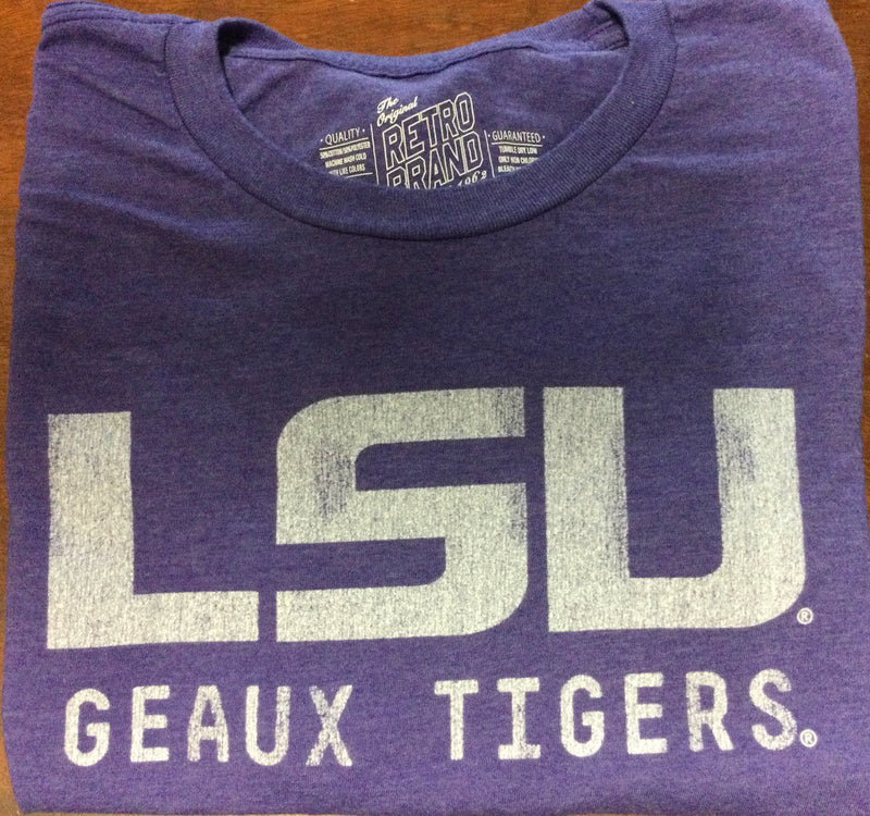 Original Retro Brand LSU Geaux Tigers T-Shirts