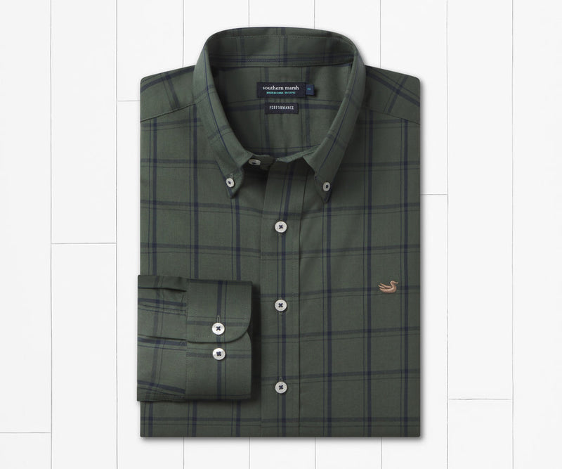 Southern Marsh Palmer Performance Dress Shirt