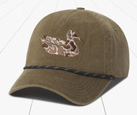 Southern Marsh Ensenada Rope Hat - Camo Duck