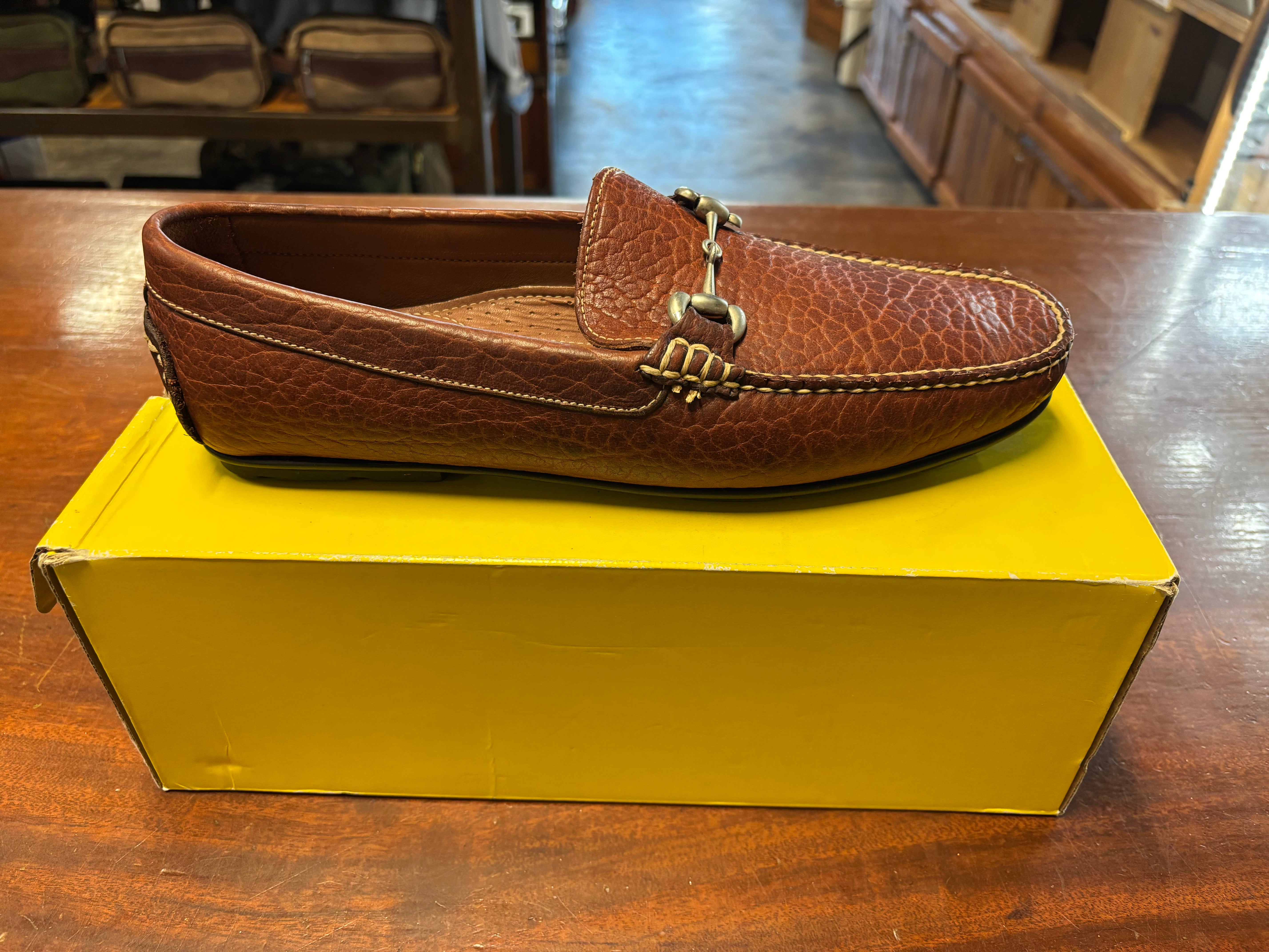 TB Phelps Cassity Elk Driver Casual Shoes TB Phelps Kiawah Bit Driver Palomino Elk| MensDesignerShoe.com main image 3
