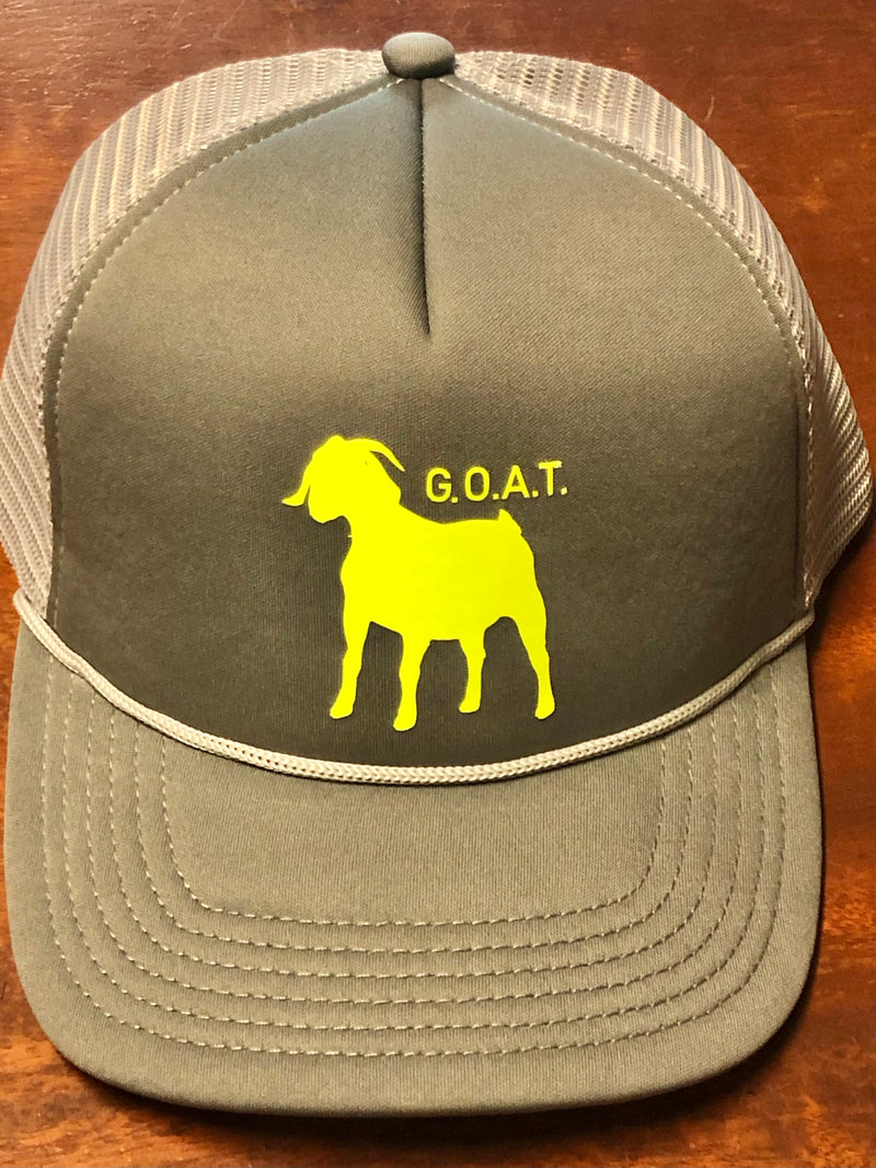 Pacific Headwear Foamie Fresh Trucker Cap - G.O.A.T.