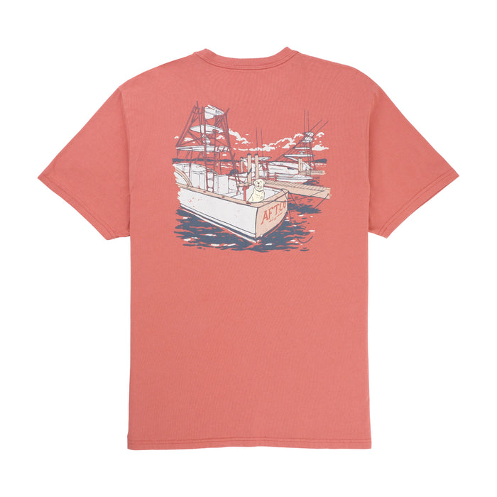 AFTCO Venture SS T-Shirt - Brick