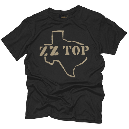 Original Retro Brand - ZZ Top Texas Black Label Tee