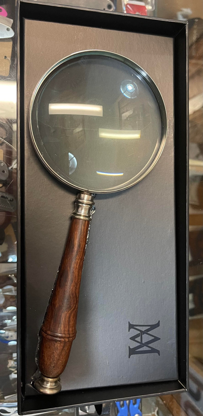 AM Magnifying Glass, Silver