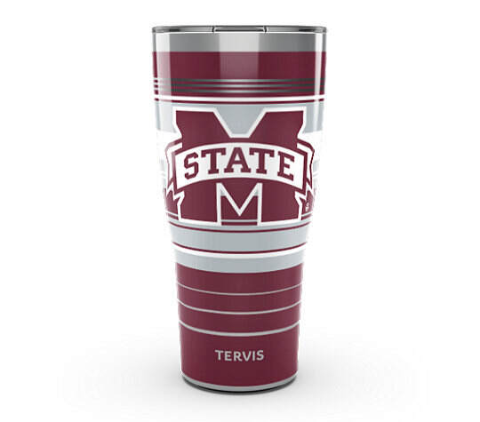 Tervis Mississippi State - Stainless Steel Hype Stripes
