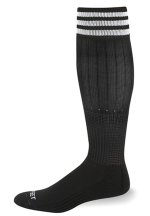 Pro Feet 3-Stripe Soccer Sock