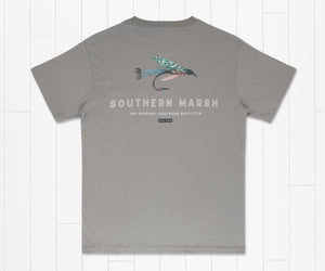 Southern Marsh Fly Out Lines SS Tee