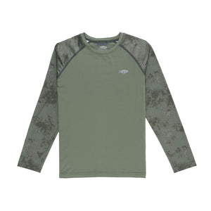 Aftco Youth Tactical Camo L/S Performance Shirt