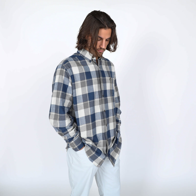 Southern Point Men's Hadley Brushed Cotton L/S Shirt