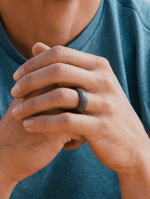 Qalo Standard Men's Classic Outdoors Silicone Ring