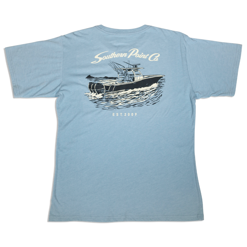 Southern Point Co. Men's Bay Boat T-Shirt