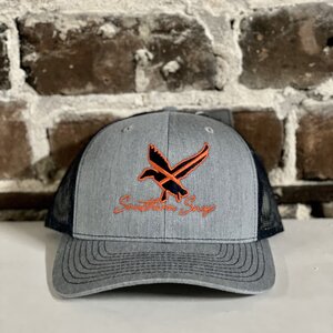 Southern Snap Alabama and Auburn Hat  Flag Duck Embroidered Hat