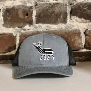 Southern Snap American Flag Deer Embroidered Hat