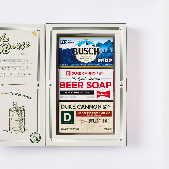 Duke Cannon Jingle Booze Holiday Gift Set