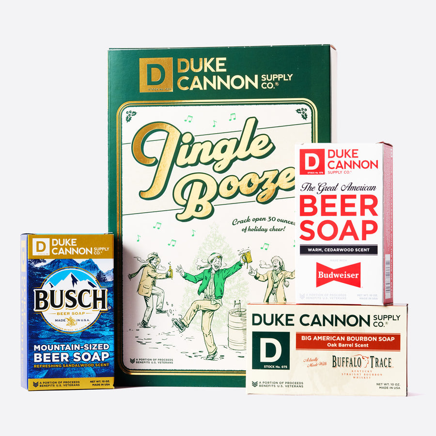 Duke Cannon Jingle Booze Holiday Gift Set