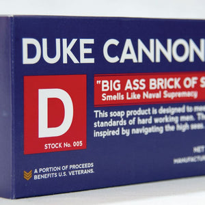 Naval Diplomacy Big Ass Bar of Soap by Duke Cannon