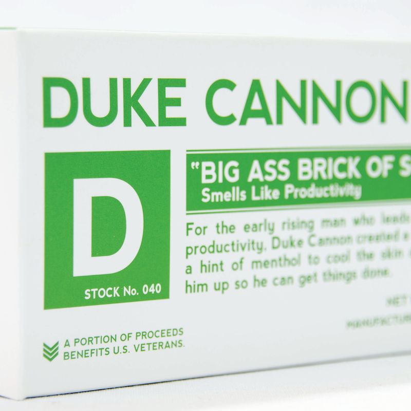 Productivity Big Ass Bar of Soap by Duke Cannon
