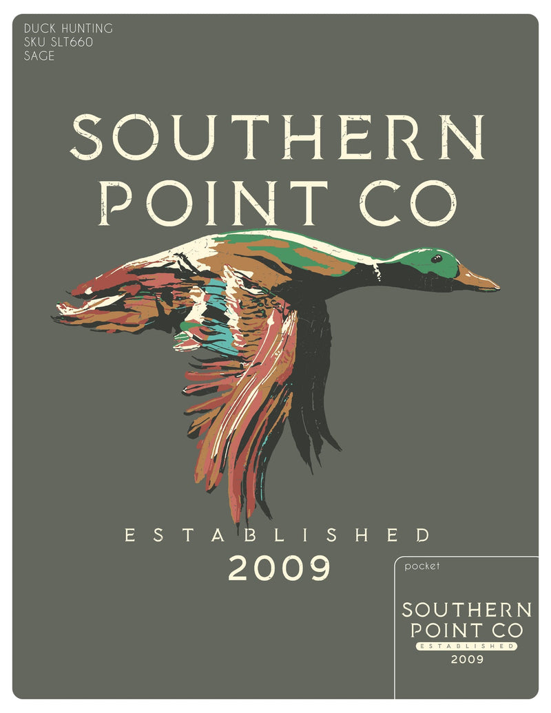Southern Point Duck Hunting L/S T-Shirt