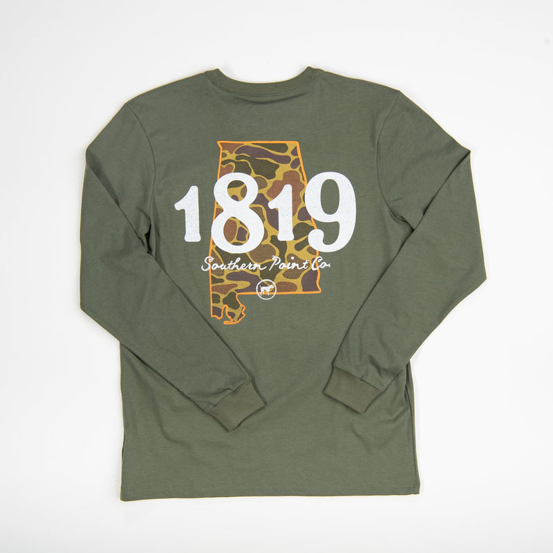 Southern Point Alabama Pride Tee - Longsleeve
