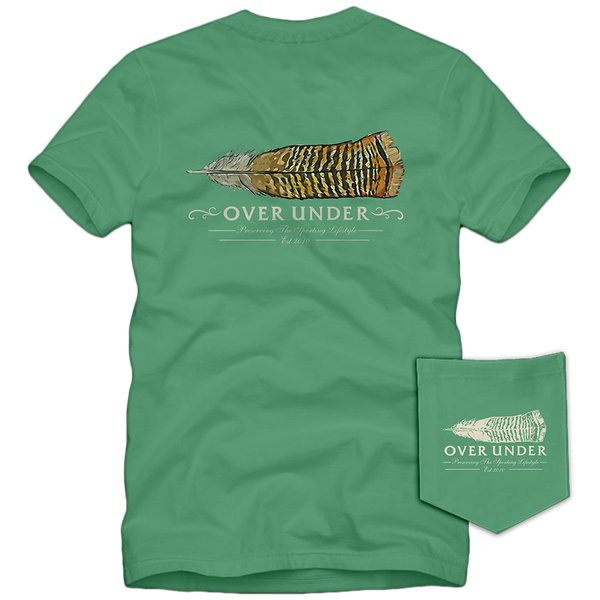 Over Under Men's S/S Final Feather T-Shirt Sweetgrass