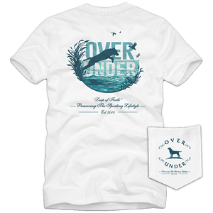 Over Under Men's S/S Leap of Faith T-Shirt White