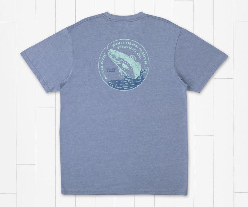 Southern Marsh Men's Seawash Tee Hooked Up S/S