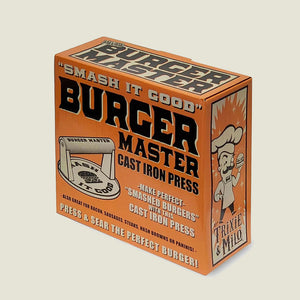 Trixie and Milo Smash It Good Burger Master Cast Iron Press