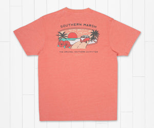 Southern Marsh Sea Washed T-Shirt The Road