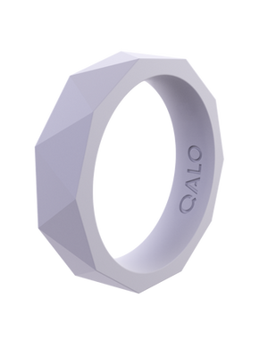 Qalo Standard Lilac Prism Silicon Ring