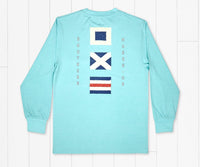 Southern Marsh Youth Heathered Flags Tee