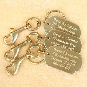 Colonel Littleton Luggage Tags
