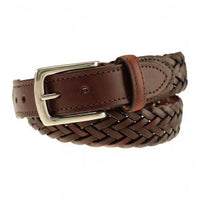 T.B. Phelps Maxwell Braided Leather Belt