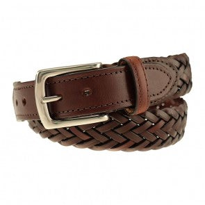 T.B. Phelps Maxwell Braided Leather Belt